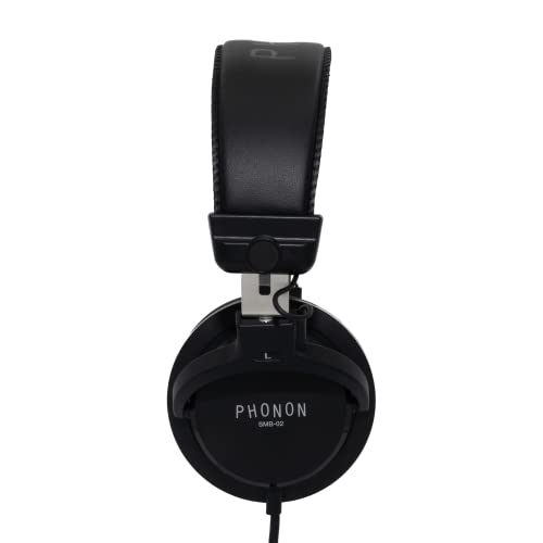 PHONON SMB-02 Subtonic Studio Monitor Basic Headphones for Professional Studio Use