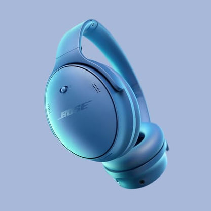 Bose QuietComfort Bluetooth Headphones, Wireless Headphones with Active Over Ear Noise Cancelling and Mic, Deep Bass, Up to 24 Hours of Playtime, Blue Dusk - Limited Edition Color - color: Blue Dusk