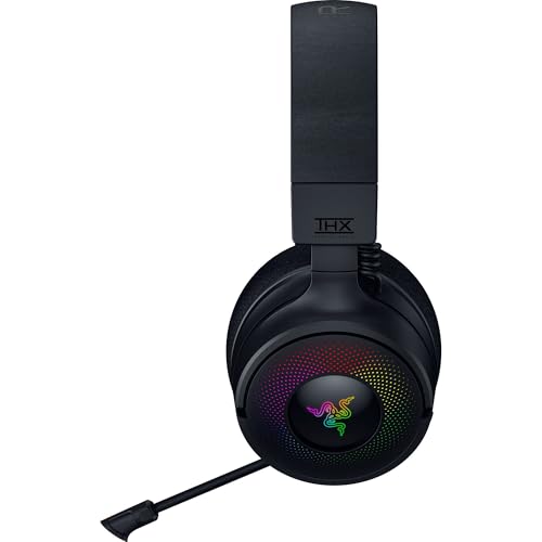 Razer Kraken V4 Wireless 2.4GHz, Bluetooth, USB Gaming Headset, Black