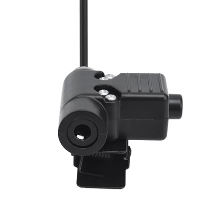 Renastar Military U94 PTT Adapter for Two Way Radio PRC 152, TP120 6 Pin Push-To-Talk Switch for Baofeng Harris Falcon 3 iii an/prc-152a PRC-148 PRC-152 PRC-163 Walkie Talkie
