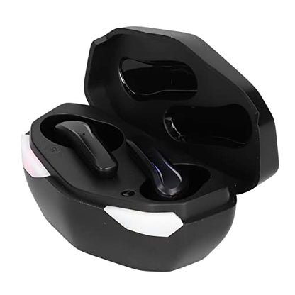D17 Low Latency Gaming Headset Comfortable and Ergonomic Wireless Earbuds with LED Light for Games Like