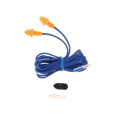 Noise Isolating Earbuds Earphone with Clear Sound for Sports and Travel Comfort Fit Earplugs Headphones Blue - color: Blue