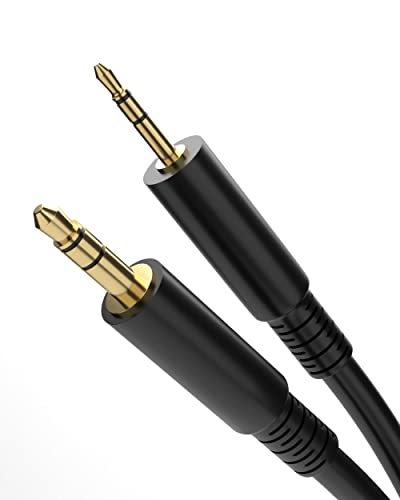 GALVANOX 2.5mm to 3.5mm aux Cable for Bose Headphone Cable Compatible with B0SE QC35 II / QC45 (Black)