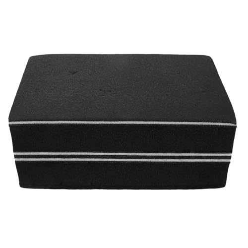 Sound Dampening Speaker Riser Foam - 4" Thick Audio Acoustic Noise Isolation Platform Pads Recoil Stabilizer For Studio Monitor, Subwoofer, Loud Speakers - size: 30.00X20.00X10.00CM