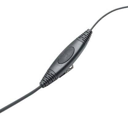 2 Pin Earpiece Headset with PTT Mic Walkie Talkies | C shape,Compatible with Baofeng Kenwood UV-5R BF-888S BF-F8HP BF-F9 TK-3140 TK-3400 TK-3402Two Way Radio Accessory
