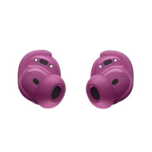 Bose QuietComfort Earbuds - True Wireless Bluetooth Earbuds with Active Noise Cancellation and Mic, USB-C Charging, IPX4 Rating, Up to 8.5 Hours of Playtime, Rosewood Mauve - color: Rosewood Mauve