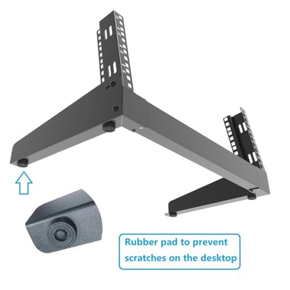 4U Desktop Network Rack 19 inches Small Open Frame Rack - size: 4U