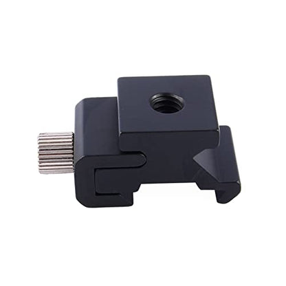 Flash Hot Shoe Mount, 1/4 Thread Screw Bracket Adapters Trigger DSLR Camera Accessories Metal Hot Shoe Flash Stand Mount Set for DSLR Camera Rig, Tripod, Microphone, LED Light