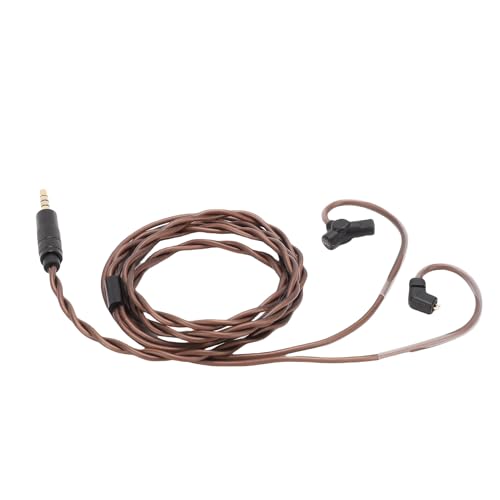 IEM Cable with Detachable Mic for ZS10 PRO ZSN PRO 0.78mm 2pin Headphones, OFC Wire Replacement Cord with 3.5mm Plug for Clear Audio and Gaming Calls
