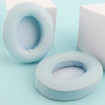 Studio 3 Ear Pads Cushions Replacement Earpads for Beats Studio 2 & Studio 3 Wired & Wireless Headphones, Ear Cushions Memory Foam Earpads with Soft Protein Leathe-Crystal Blue - color: Crystal Blue