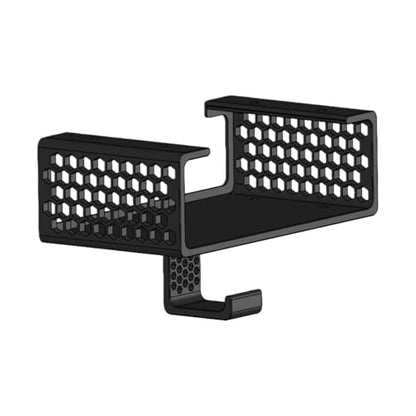 Under Desk Mount Stand for Focusrite Scarlett 2i2 Audio Interface with Headphone Hook, Desk Organization Accessory