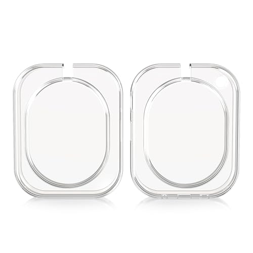kwmobile Covers Compatible with Nothing Headphone (1) Case - 2X Ear Cup Cases Protectors Accessories - Transparent - color: transparent