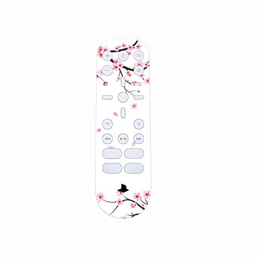 PlayVital Skin Decal for ps5 Console Disc Edition, Full Set Sticker Wrap Vinyl Decal Cover for ps5 Controller & Charging Station & Headset & Media Remote - Falling Cherry Blossom - color: Falling Cherry Blossom