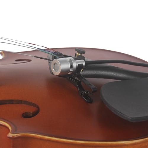 Lavalier Lapel Microphone Portable Wire Musical Instrument Mic Pickup Microphone for Trumpet Violin Banjo Portable Wire Musical Mic