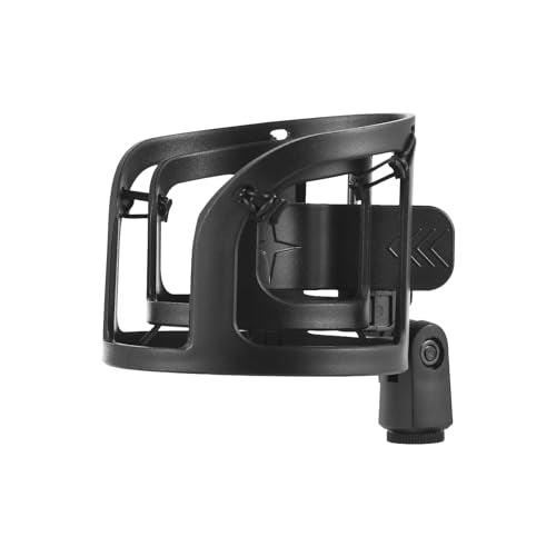 Microphone Shock Mount Mic Clip Holder with 5/8 to 3/8 Adapter -Universal USB Condenser Mic Isolation Clip for Studio Recording Podcasting Live Streaming | Shock Mount Microphone Holder, Universal USB Condenser Mic Isolation Clip for Studio Recording Podc