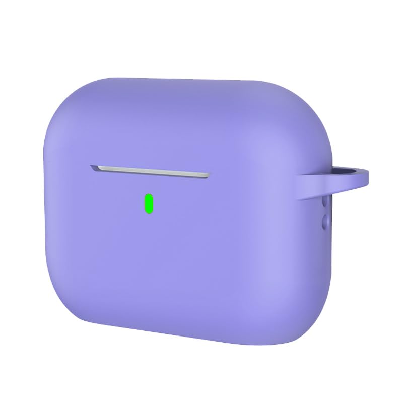 Shockproof Silicone Cover for Wireless Earbuds Case Shell with AntiScratch Protections Nonslip Grip Protector - color: Vt