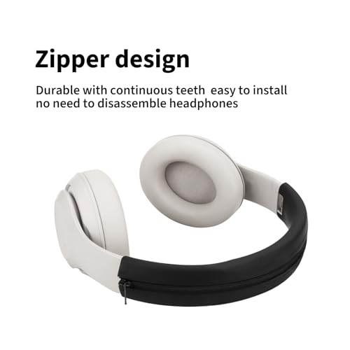 Adhiper Sweat Headband Cover for Beats Studio Pro & Studio 3 - Black - color: Black