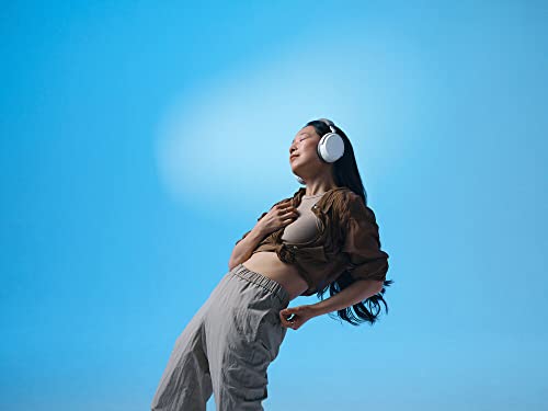 Sennheiser M4 Momentum 4 Headphones | Sennheiser Signature Sound, Adaptive Noise Cancellation Plus Transparency Mode, Up to 60-Hour Battery with Fast Charge - color: White