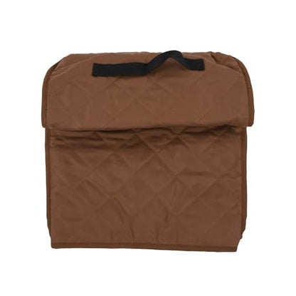 ‌Stand Mixer Cover with Storage Pockets and and Handle Dust Proof Protective Bag for 4.5QT Mixers and Small Kitchen Appliances(Brown) - color: Brown