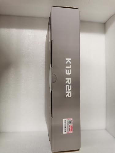 FiiO K13 R2R Desktop DAC & Headphone Amp, High-Fidelity 24Bit R2R DAC, Powerful 2400mW Output, LDAC Bluetooth Streaming, Dual Power Supply, 10-Band PEQ, Balanced XLR & RCA Audio Output (Black) - color: Black