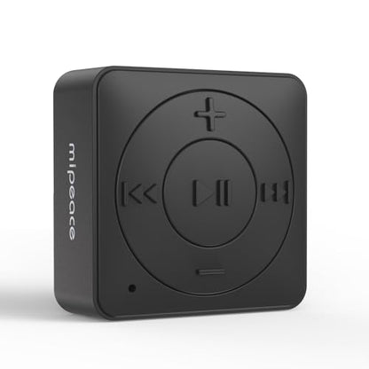 MIPEACE Bluetooth Adapter for Wired Headphones, 3.5mm Aux, Black
