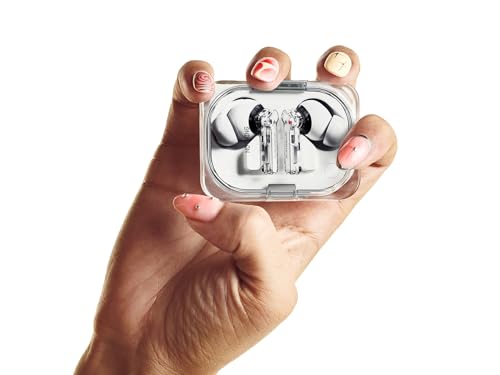 Nothing Ear (a) Wireless Earbuds, 45dB Hybrid Noise Cancelling Earbuds, Hi-Res Audio, Advanced Equaliser, Dual Connect, 6 Mics, 42.5H Playtime Ear Buds Wireless Bluetooth, White - color: White