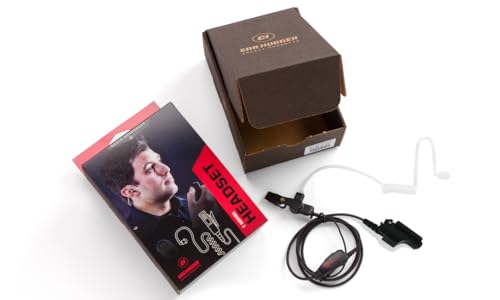 EH Acoustic Tube Earpiece/Headset with PTT and Mic Surveillance Kit for Motorola XTS5000 XTS2500 XTS1500 and Kenwood Viking VP5000 VP6000 Two-Way Radios. One-Wire eartube Headset. - style: For Motorola XTS, MTX, Viking VP radios