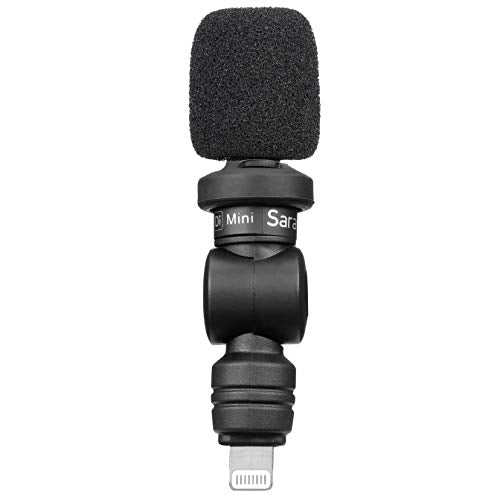 Saramonic SmartMic Di Mini | Ultra-Compact Omnidirectional Condenser Microphone with Lightning for iPhones & iPads - size: Mini Lightning