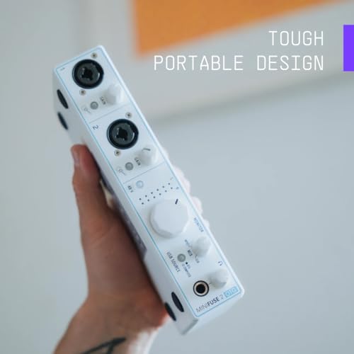 Arturia MiniFuse USB Audio & MIDI Interface, MiniFuse 2 OTG - White