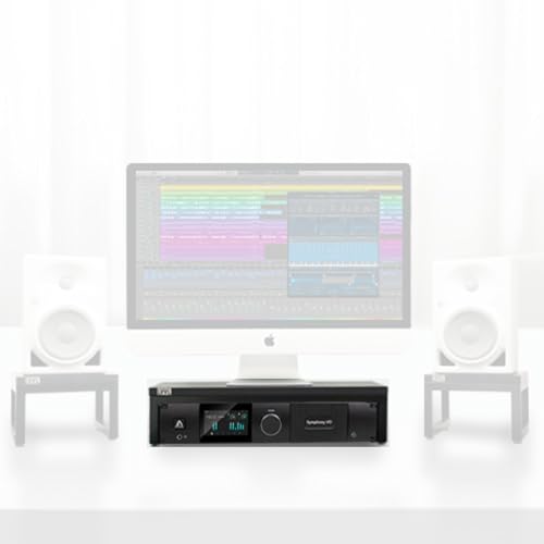 Desktop Rack Stand 2U, Rack for Audio Equipment and Stand for Speaker or Display - color: Black