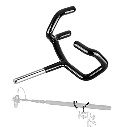 NEEWER Metal Microphone Boom Support Holder for C-Stands and Mic Stands, Black - style: CM-NA-1(Black)