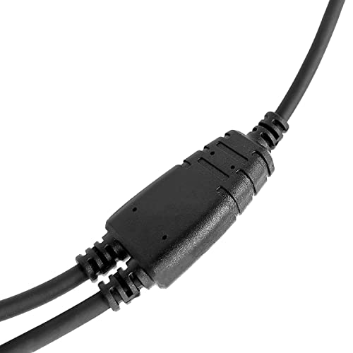 Dual GA Plugs (3/16" Mic Plug (PJ-068) and 1/4" (PJ-055) Speaker Plug) General Aviation Headset to U174/U Helicopter Military Headphone Adapter for Pilot Aircraft Connector Cable Converter - color: Military Wiring