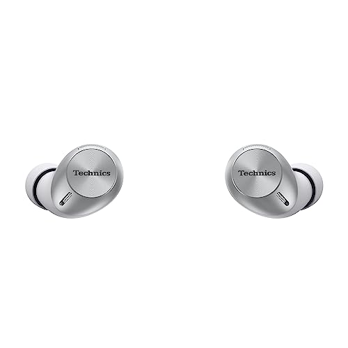 Technics EAH-AZ40M2 - Wireless in-Ear Noise-Cancelling Headphones (Silver)