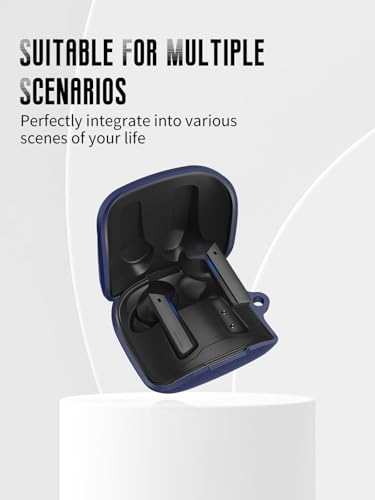 Case for ASUS ROG Cetra in-Ear Earbuds (Dark Blue) - color: Dark Blue, size: In Ear