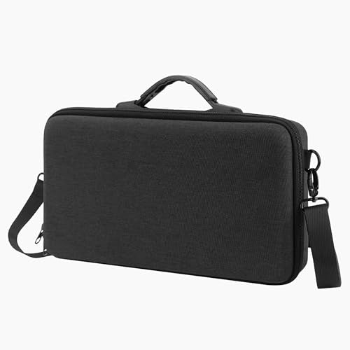 GEEKRIA Hard Shell Travel Case Compatible with Osee GoStream Deck/GoStream Deck Pro/GoStream Duet, Audio Video Mixer Switcher Carrying Bag (Dark Gray)
