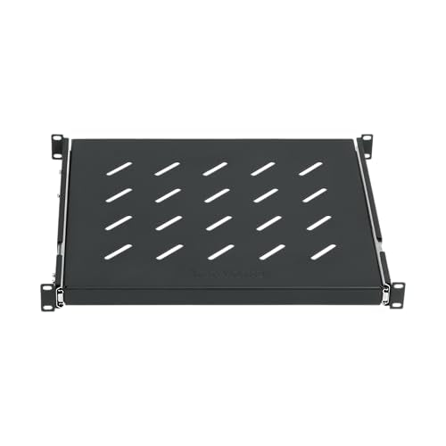 Gator Rackworks Universal Rack Mounting 1U Sliding Shelf with 13.8" Depth, (GRW-SHELF1SLD) - size: 1U Rack Space - Sliding