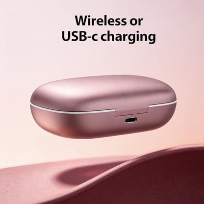 90H Playtime Wireless Earbuds Bluetooth 5.3, Over-Ear Sports Headphones with Secure Earhooks, Wireless Charging Case, LED Power Display, Waterproof Stereo Headset for Workout, Running