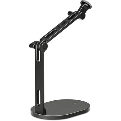 Rode PodMic Dynamic Broadcast Microphone Bundle with DS2 Weighted-Base Desktop Mic Arm and 10-Foot Balanced XLR Cable — Cardioid XLR Studio Mic for Podcasting, Streaming, Voice Over, Broadcasting