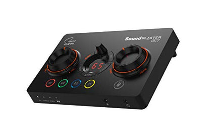 Creative Sound Blaster GC7 Gaming Streaming USB DAC and Amp | Gaming USB DAC, Super X-Fi, GameVoice Mix, Programmable Controls, Streaming, Immersive Audio