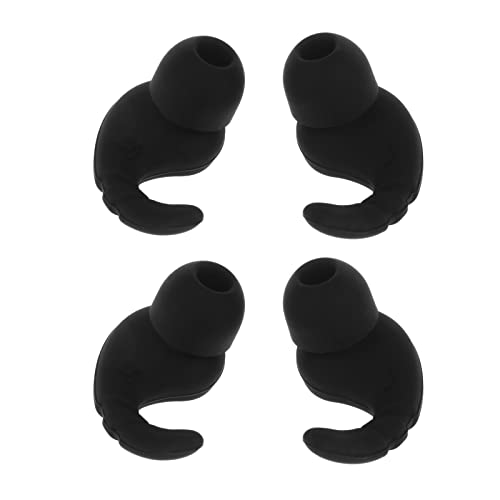 Earbuds Replacement Tips Soft Silicone Earbud Locks Sport Grips Earphones Stabilizer Fins Wings Tips for in-Ear Earbuds Eartips Replacement