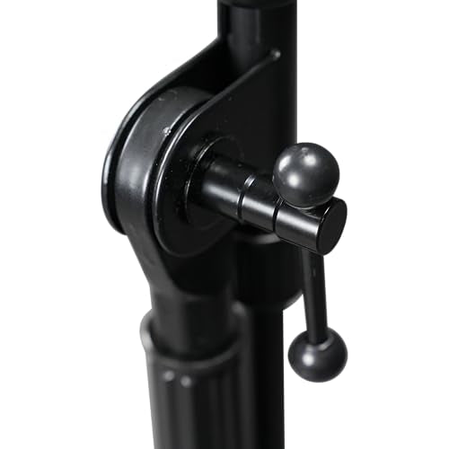 Gator Frameworks Rok-It Series Tripod Mic Stand Adjustable with 31.5" to 61.5" Height, Fully Collapsible for Convenient Travel (RI-MIC-520) - style: Standard Tripod