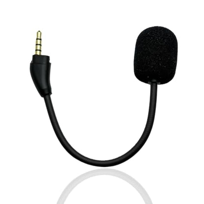 Microphone Replacement for Kingston HyperX Cloud III 3 Wired & Wireless Gaming Headsets, Detachable Noise Cancelling Clear Voice Chat Mic for Switch PS5 PS4 Mac PC Computer, 3.5 mm Jack