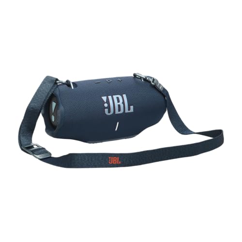 JBL Xtreme 4 - Portable Waterproof Speaker - Blue | Next level massive JBL Pro Sound, Up to 24 hours of playtime plus 6 hours with Playtime Boost, Convenient shoulder strap - color: Blue