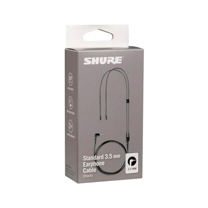 Shure Earphone Replacement Cable for SE Sound Isolating Earphones with MMCX Connection Detachable Cables (SE215, SE315, SE425, SE535, SE846) - 64-inches Long, Black (EAC64BK) - color: Black Cable, size: 64" Cable