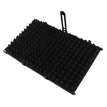 Zerodis Microphone Isolation Windscreens Studio Sound Absorption and Noise Reduction Wind Screen Soundproofing Acoustic Panel Filter Vocal Sound Diffusion Booth Microphone Isolation