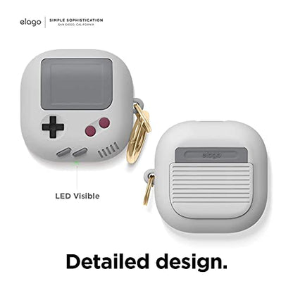 elago GB5 Case for Galaxy Buds FE, 2 Pro, 2, Pro, Live - color: Light Grey