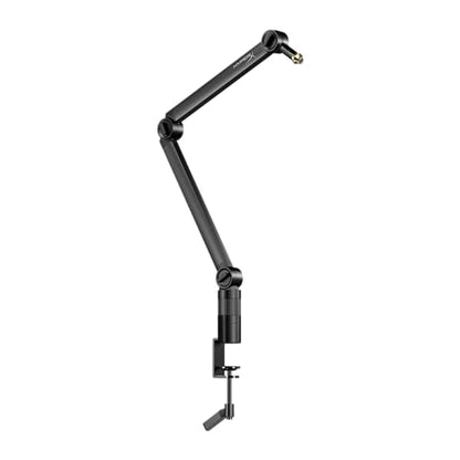 HyperX Caster Microphone and Camera Arm Tool-Less Adjustment, Broad Compatibility, Cable Management, Sturdy, Black