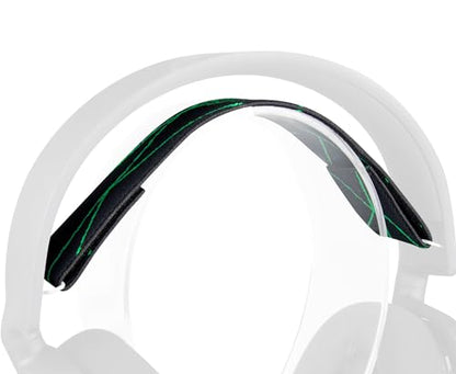 SOULWIT Headband Cover for SteelSeries Arctis 3/Arctis 5 (Do Not Fit Other Arctis) Gaming Headsets, Replacement Headstrap Pad Repair Part - Green Line - color: Green Line