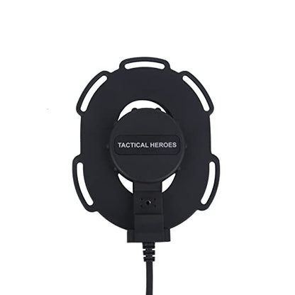 Under-Helmet Single-Ear Bowman-Style 7.0mm TP-120 Headset for Civilian U94