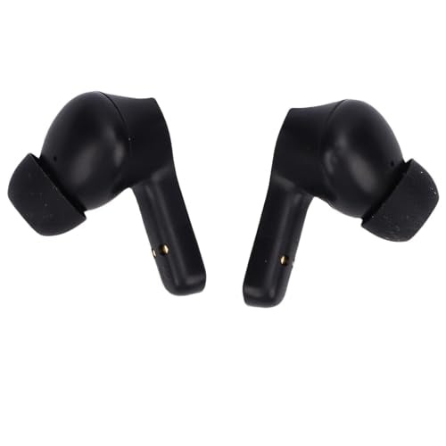 Wireless Gaming Earbuds Low Latency Bluetooth 5.3 for Console PC Tablet and Smartphone 20ms ENC Mic 10mm Driver (Black) - color: Black